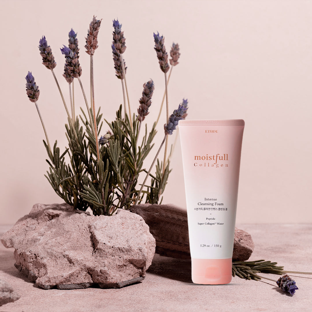 Soft creamy foam cleanser