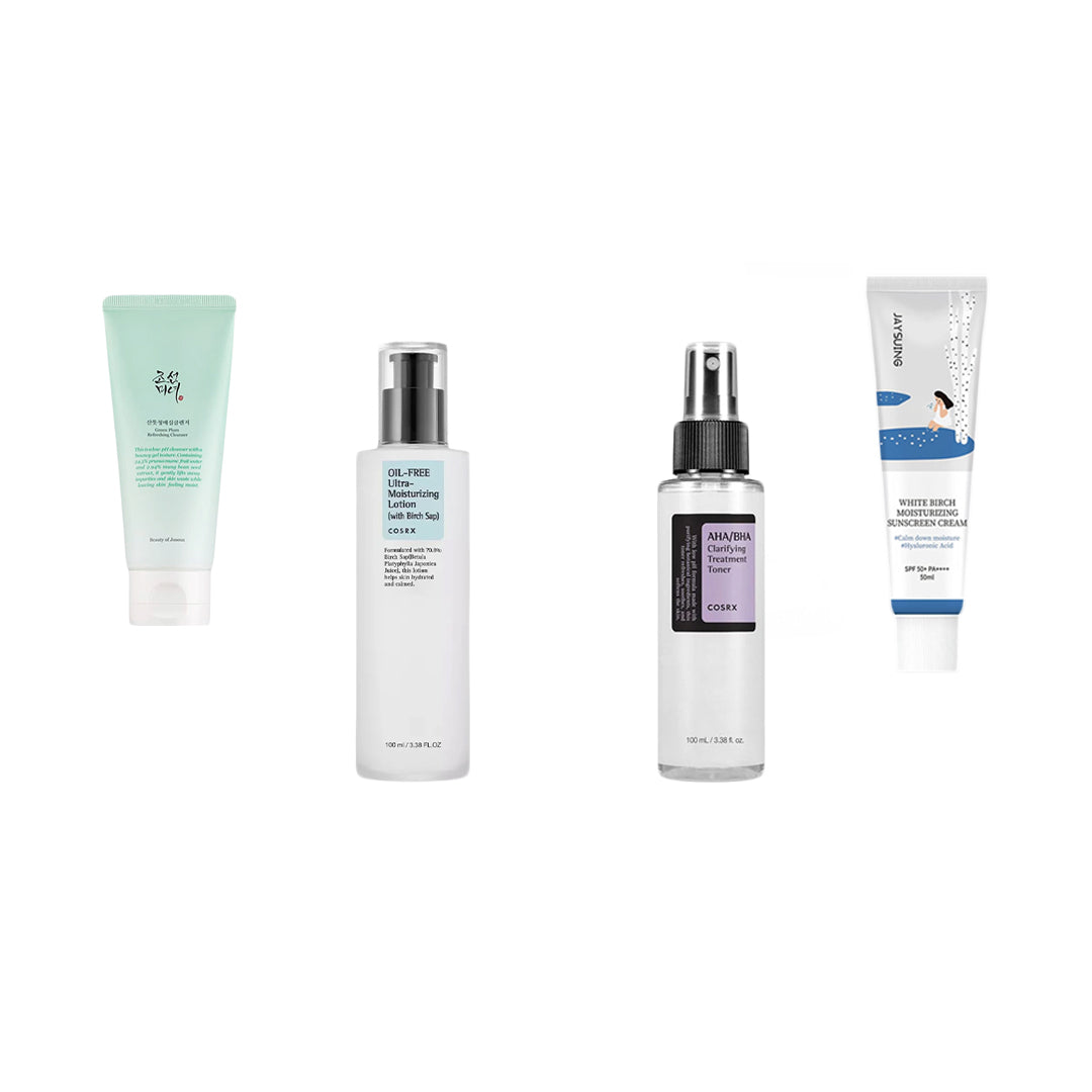 oily skin routine