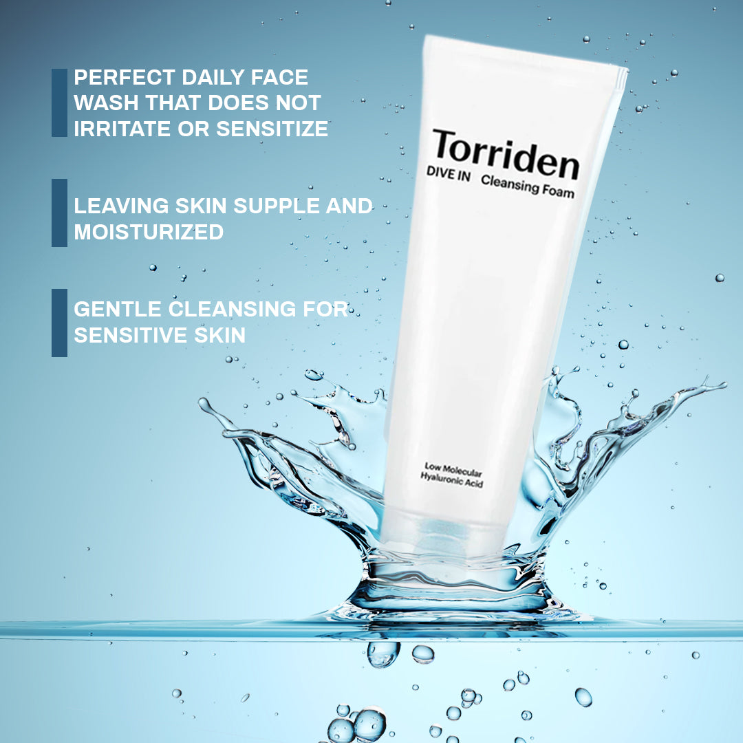 torriden cleansing foam