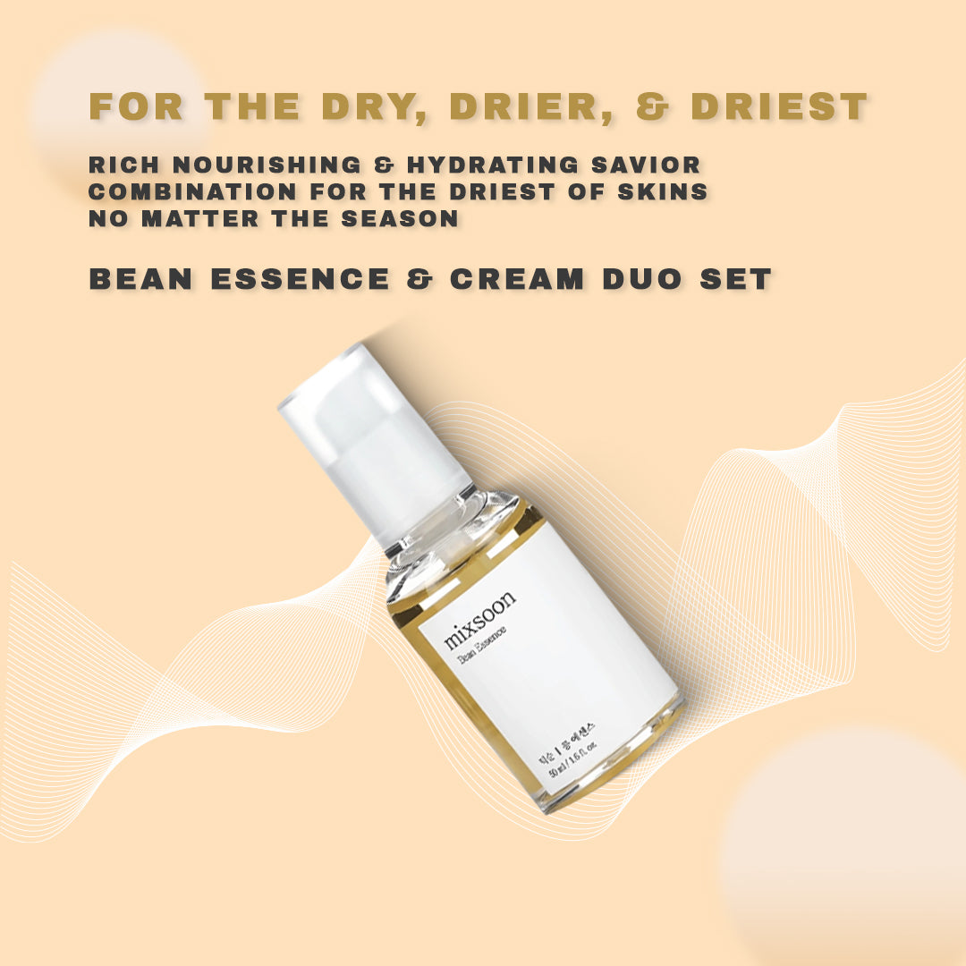 bean essence for dry skin