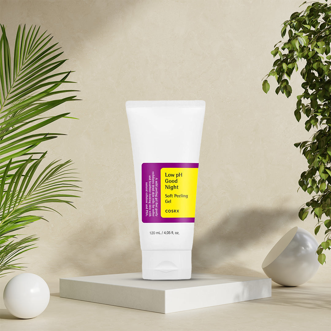 Mild facial peeling gel
