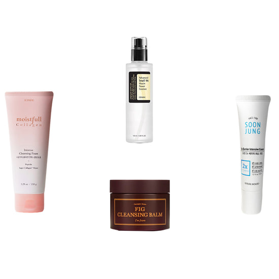 Nighttime skincare for dehydrated skin
