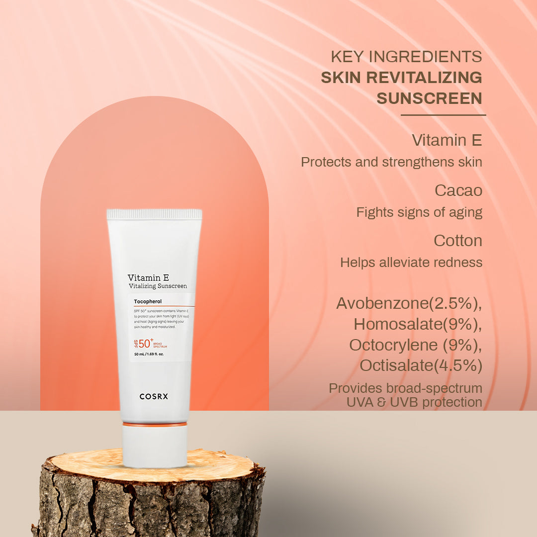 Vitamin E Vitalising Sunscreen SPF 50+ COSRX