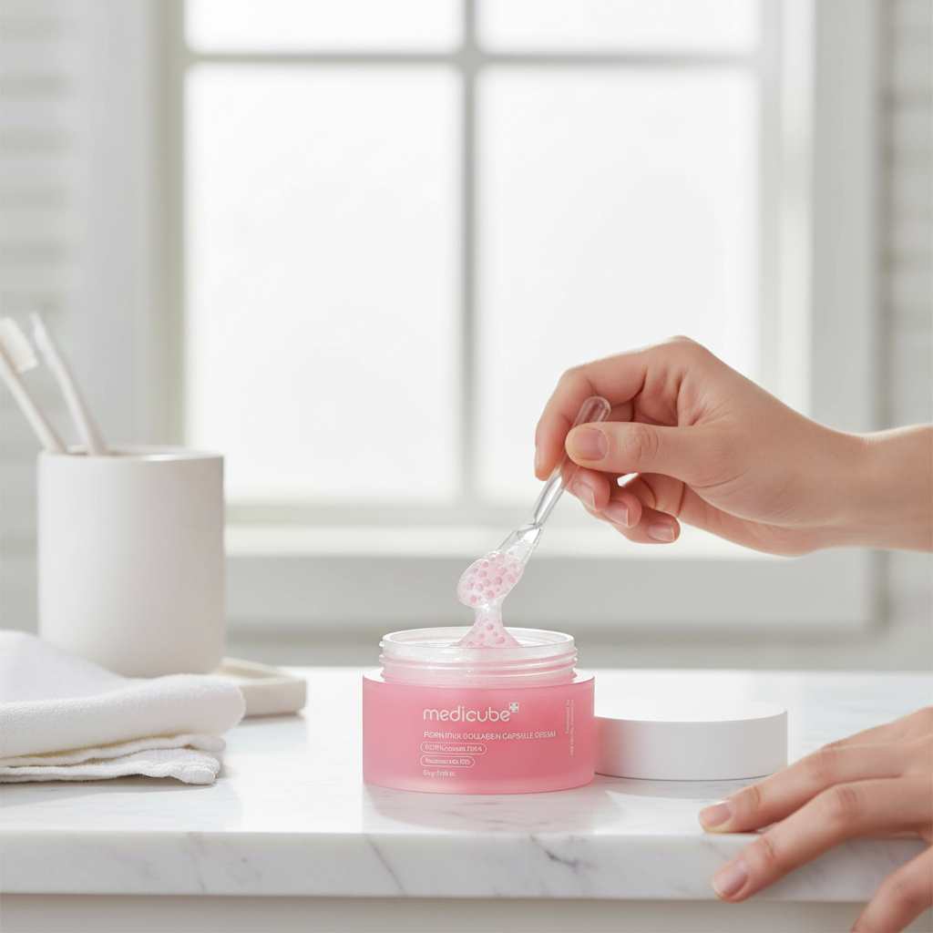 Medicube PDRN Pink Collagen Capsule Cream
