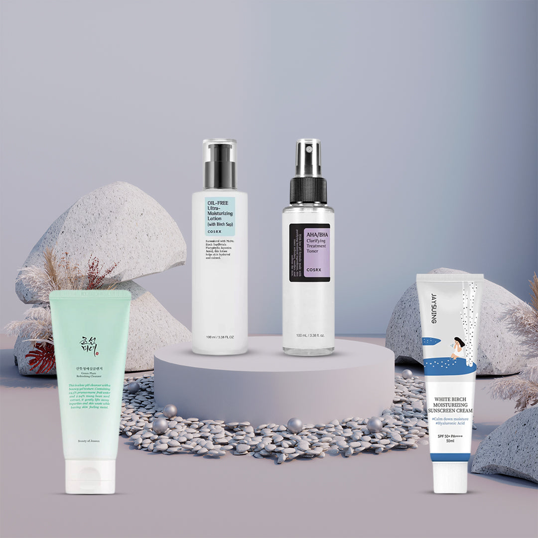 products for oily skin combinantion